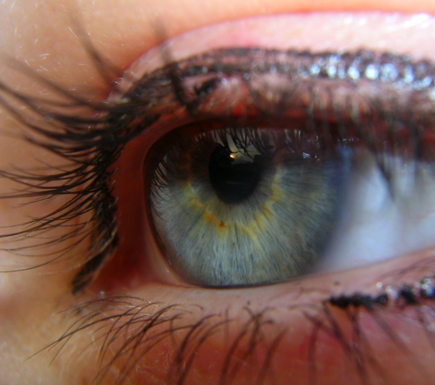 il tramonto negli occhi di lei