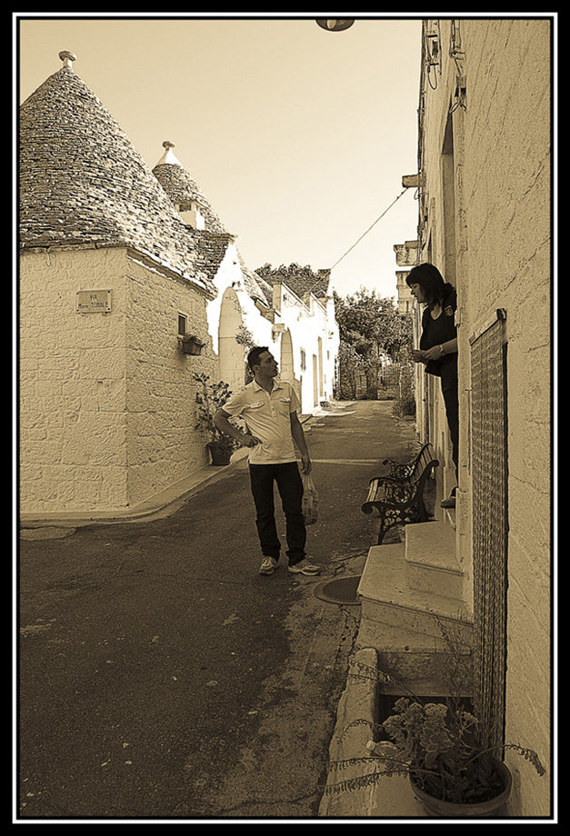 La sanzara dei trulli.