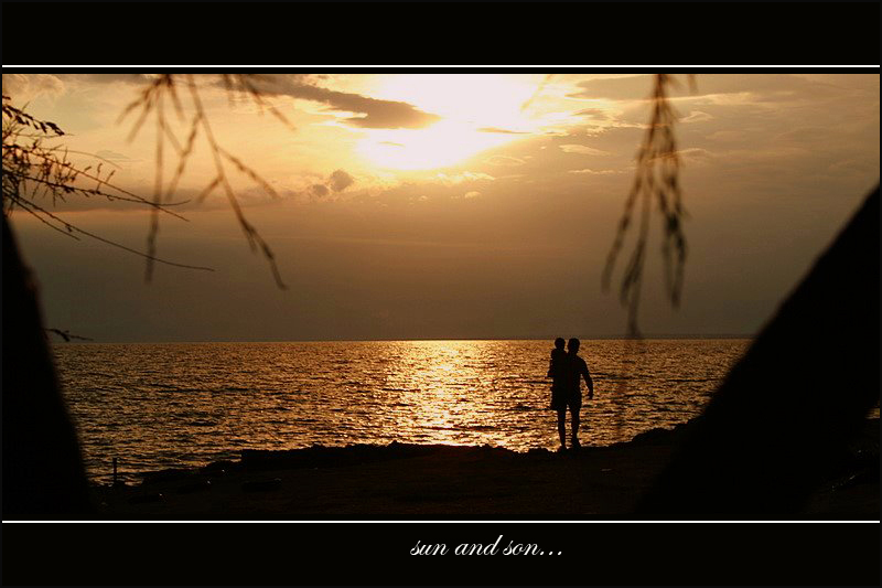 son and sun...