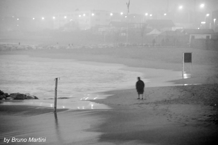 La spiaggia d'inverno