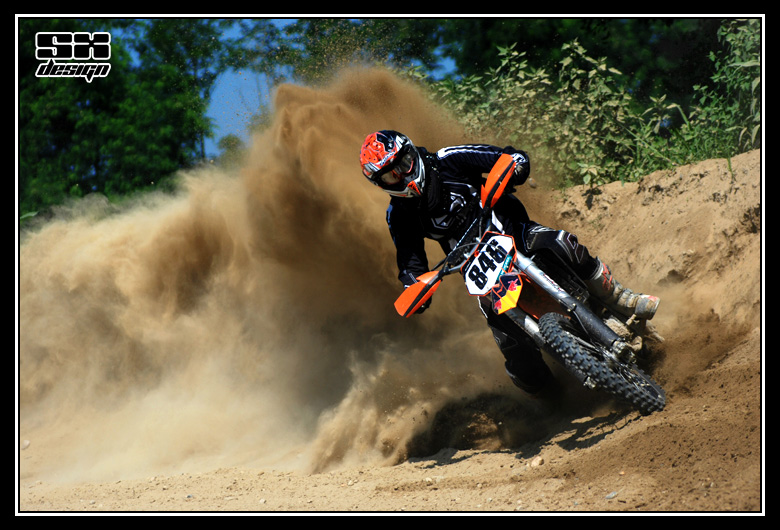 [Motocross] Curva a tutto fuoco!!