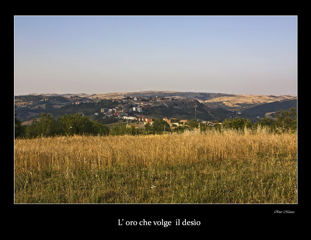 L'oro che volge il des�o