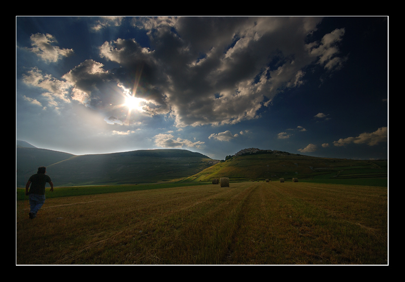 Di corsa verso Castelluccio