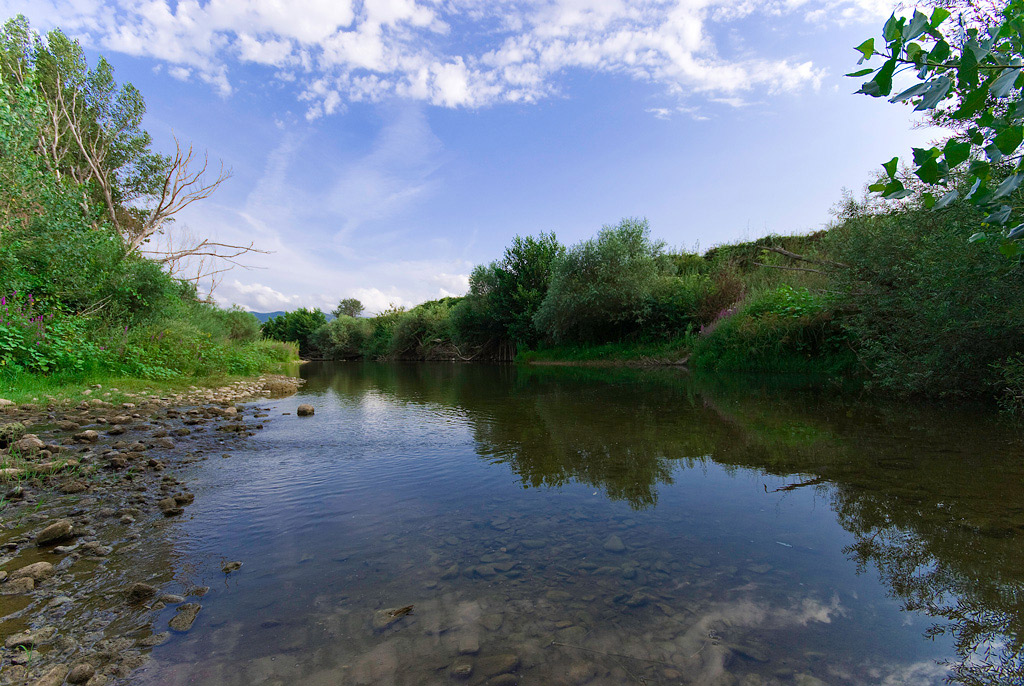 Scorcio sul fiume