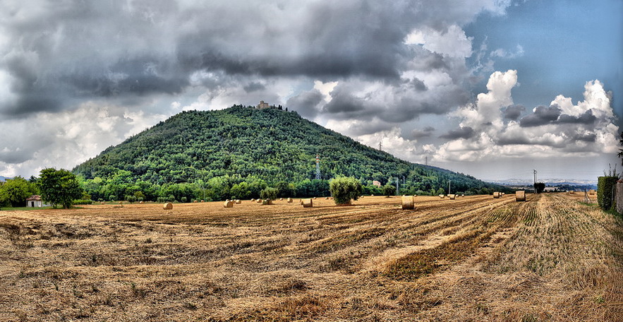 Rotoballe ai piedi di Monte S.Michele (TE)