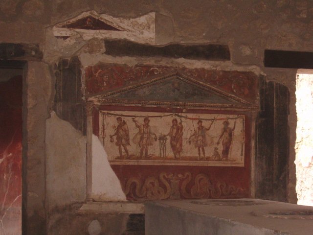 affresco in un negozio