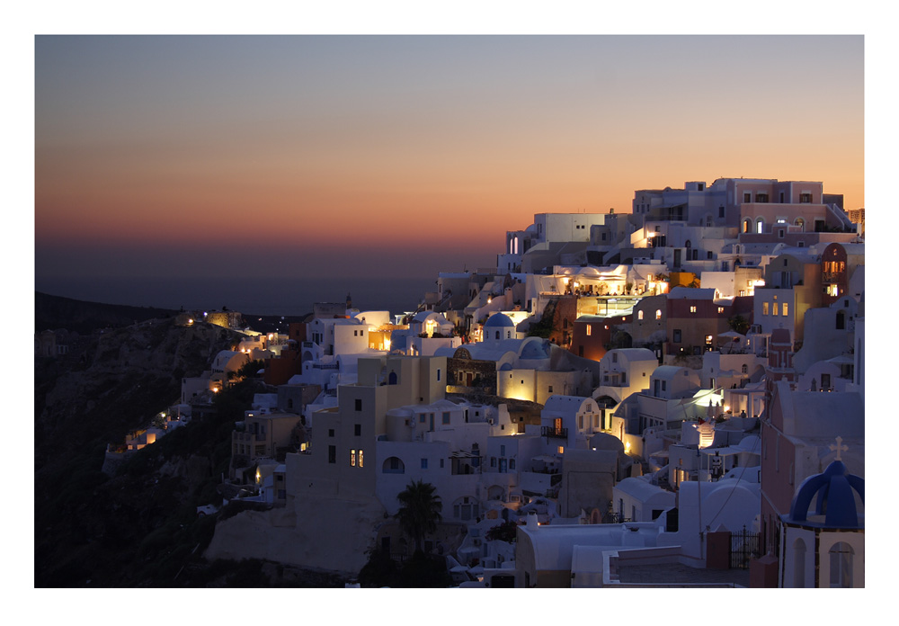 SANTORINI - Tramonto ad OIA