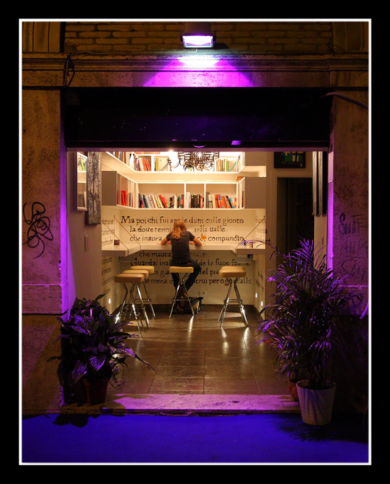 Immersa nella lettura...