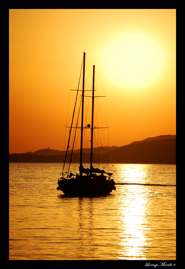 Rientro al calar della sera