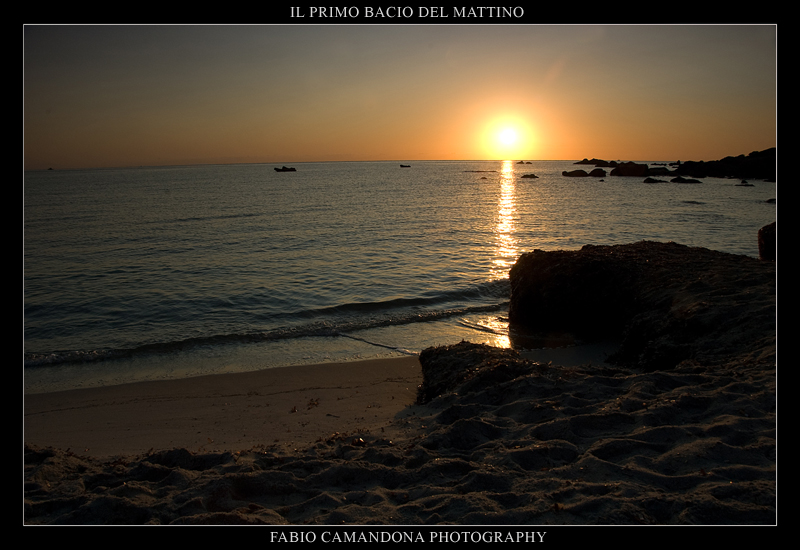 il primo bacio del mattino