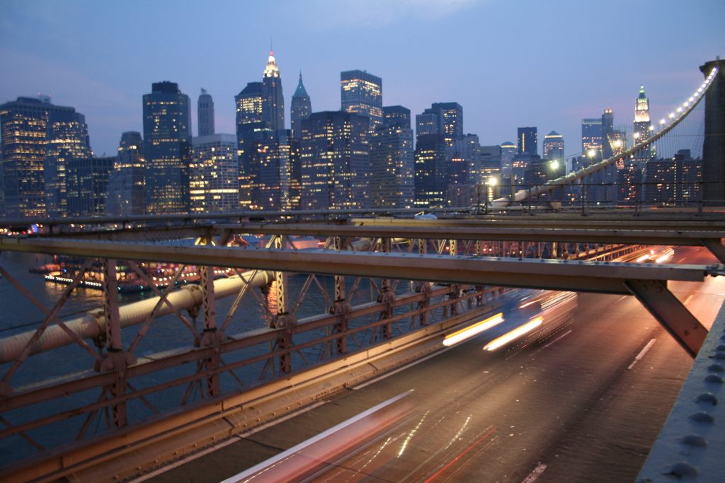 Brooklin Bridge effetti di sera