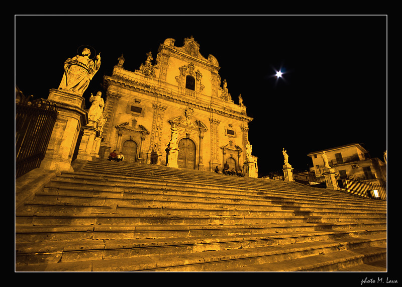 A star shines above us