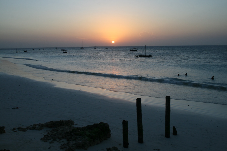 tramonto a zanzibar