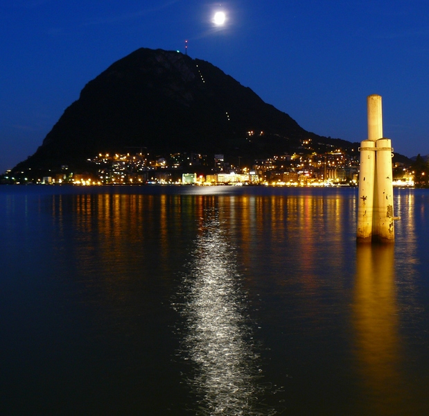 Lugano by night