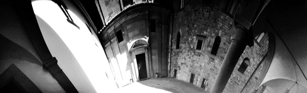 Visioni diverse - Monastero di Cmaldoli Anamorfo