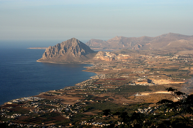 Golfo di Bonagia da Erice