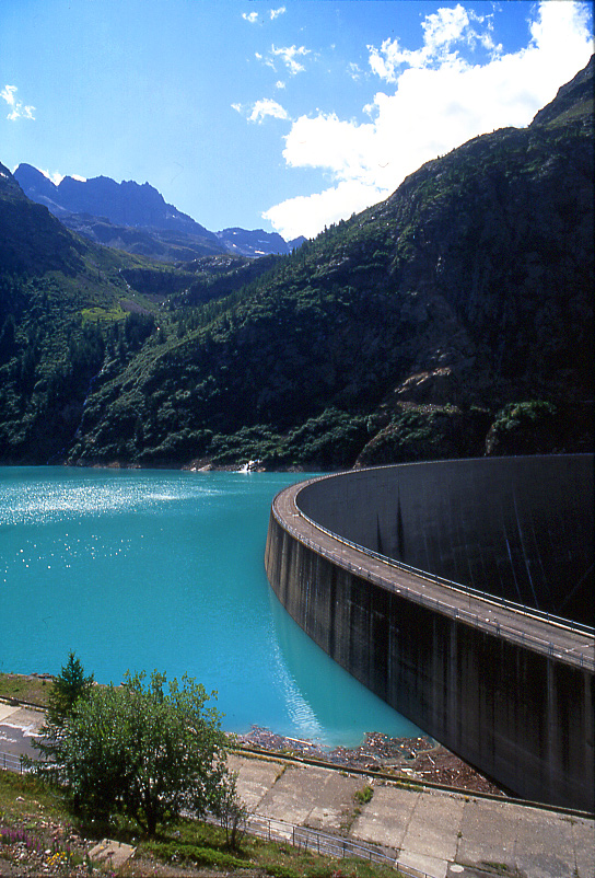 La diga del lago Place Moulin