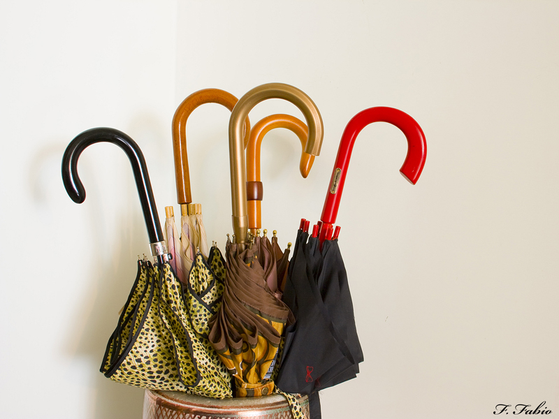 Red Black Brown Gold and Wood