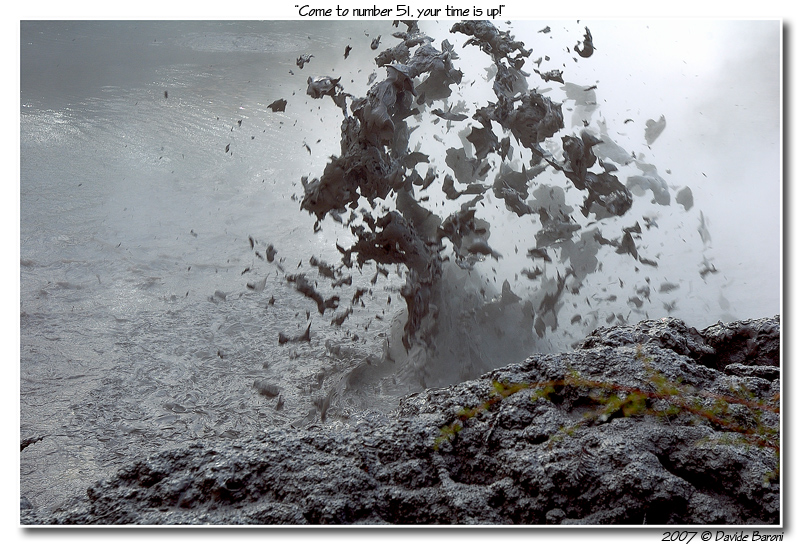 "Come to number 51, your time is up!"