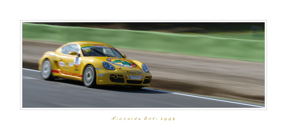 Porsche means racing