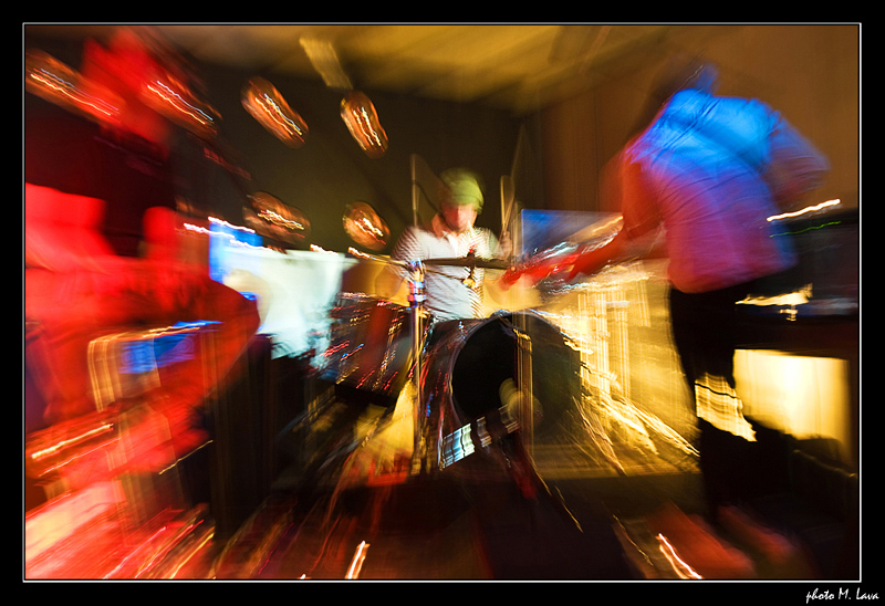 Coloured musical explosion