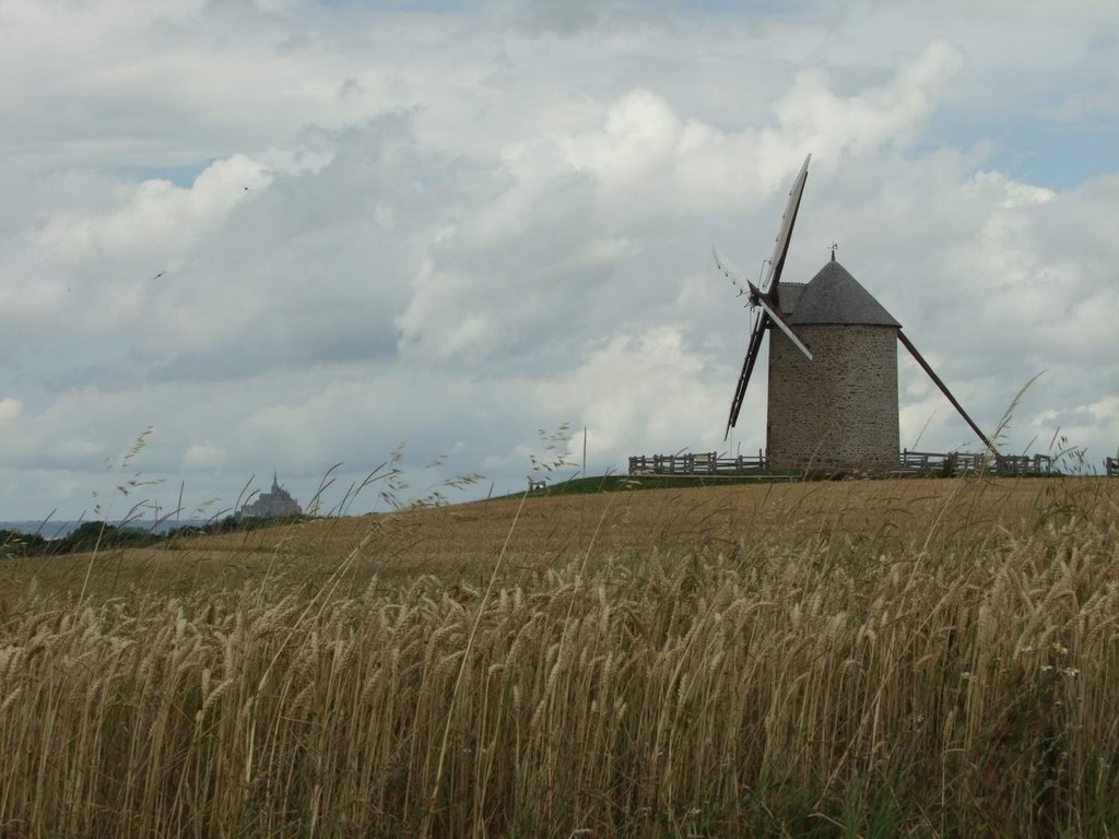 Mulino a Mont Saint Michel