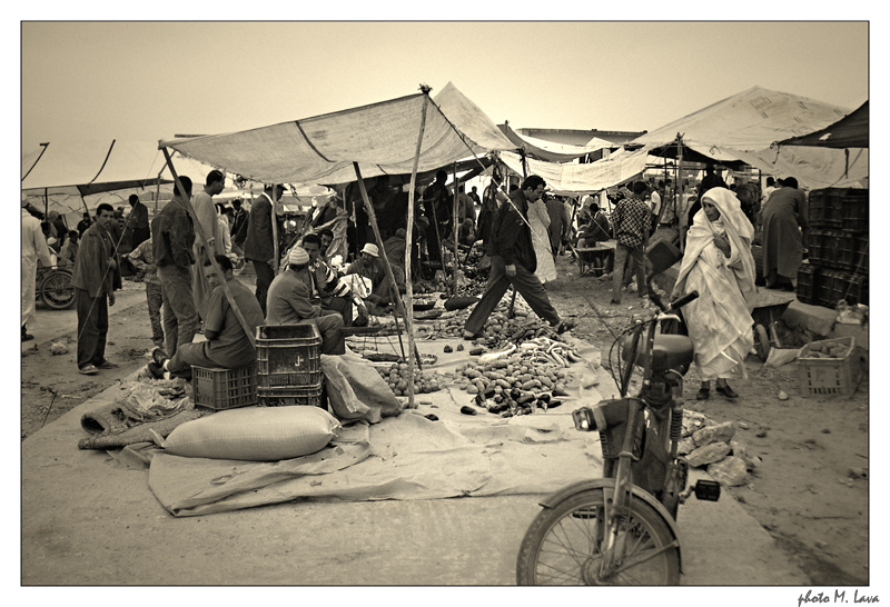 il mercato settimanale (Marocco)