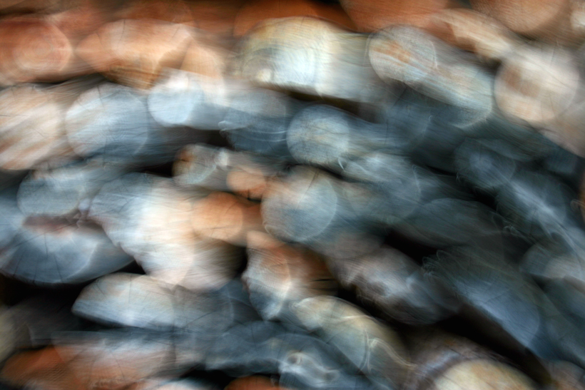 Grafismi n. 8 (catasta di legna)