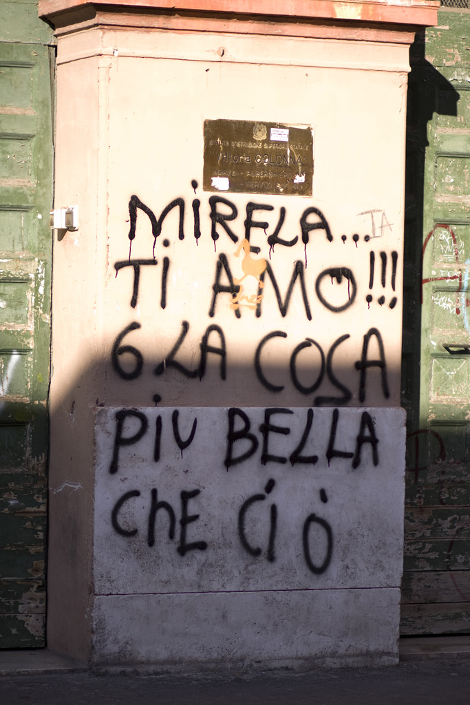 Dichiarazione d'amore (Parte 1)