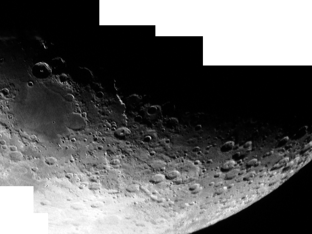 Luna ... vista dalla webcam - CROP