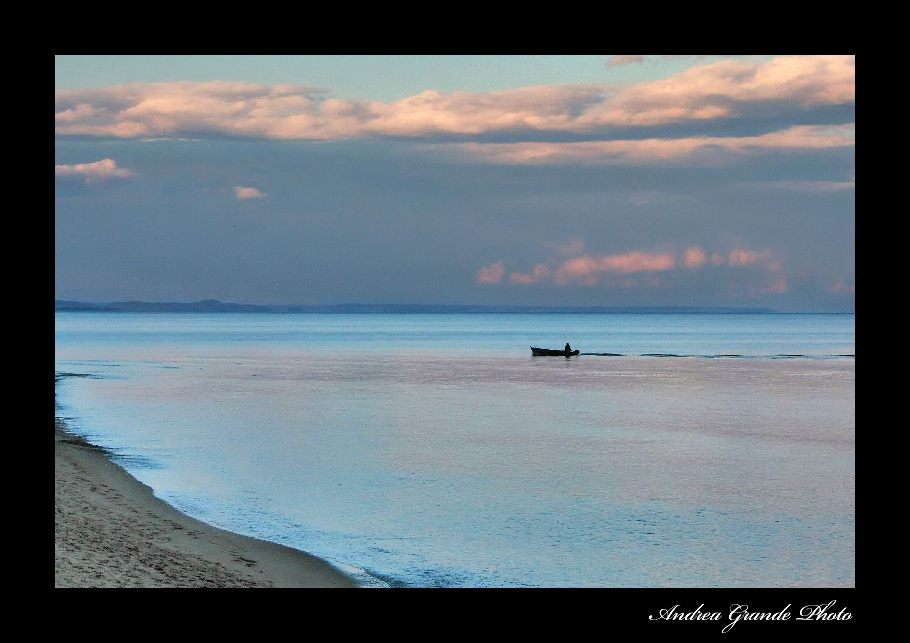 Rientro dalla pesca.....