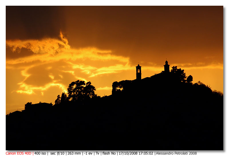 Tramonto Halloweeniano!