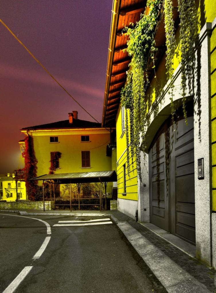 via orefici di notte