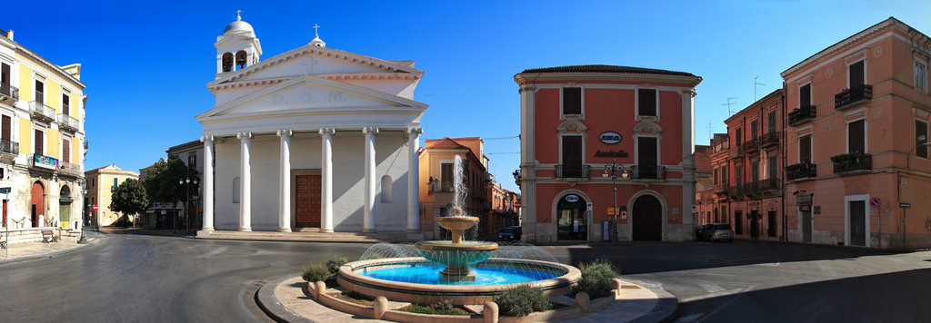 Piazza XX Settembre, Foggia: stitching