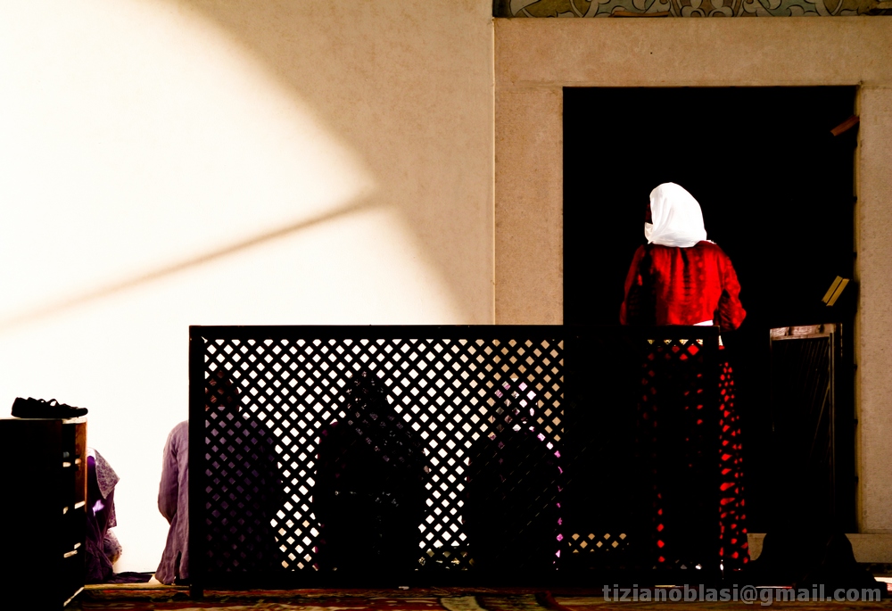 Preghiera alla moschea di Sarajevo