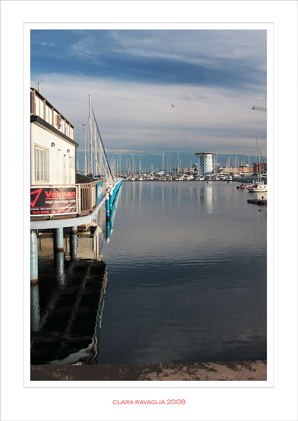 La mia darsena.... azzurra