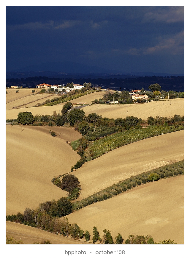 ...una mattina a caccia di luce in campagna