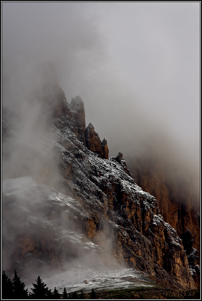 avvolte dalle nuvole