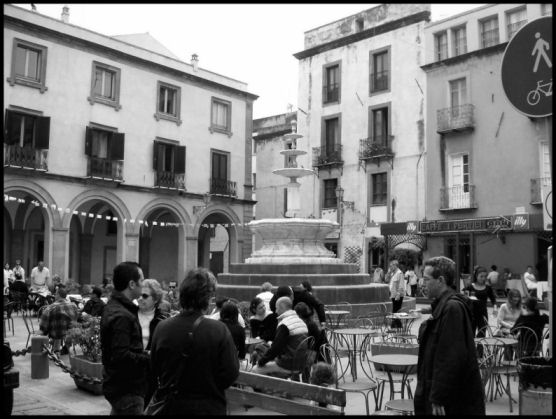 Bosa: vita in piazza