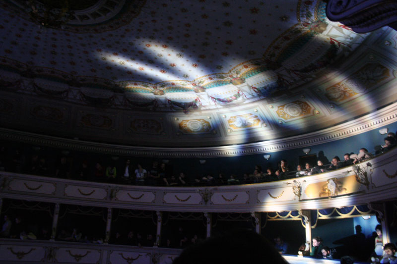 soffitto teatro rozzi