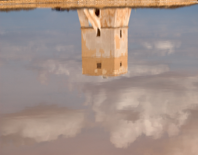 Riflesso sulla salina