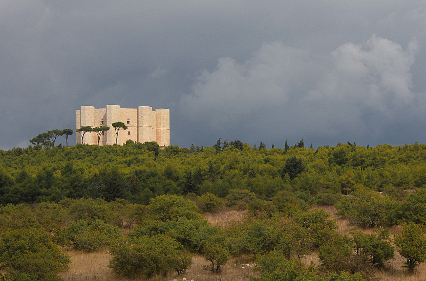 CASTEL DEL MONTE VISTO DAL PIANO