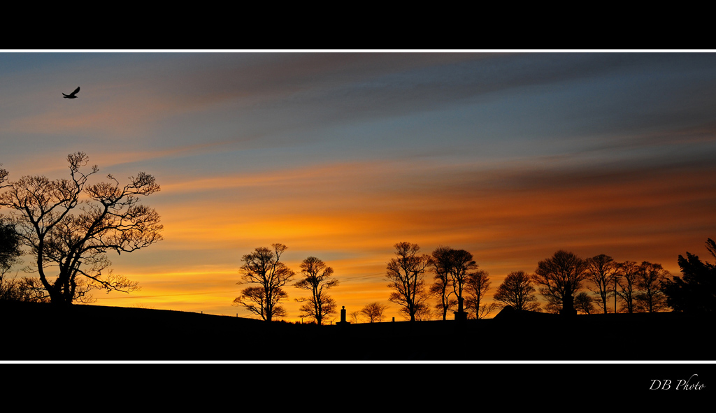 Tramonto a Cramond Place - Edinburgh