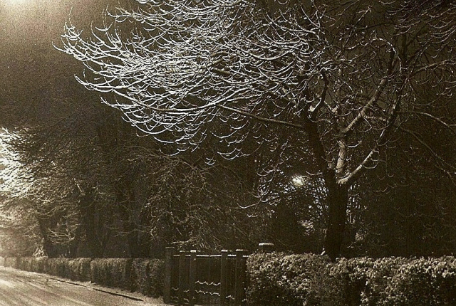 ..silenziosa e lieve, cade la neve...