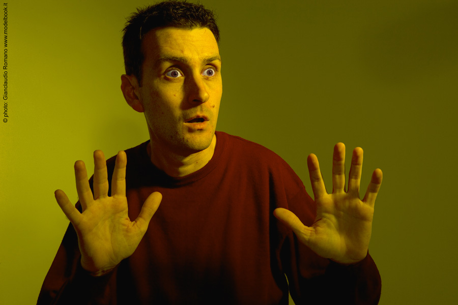 "Figura" maschile, il TEATRANTE, #2, dal Book di F.