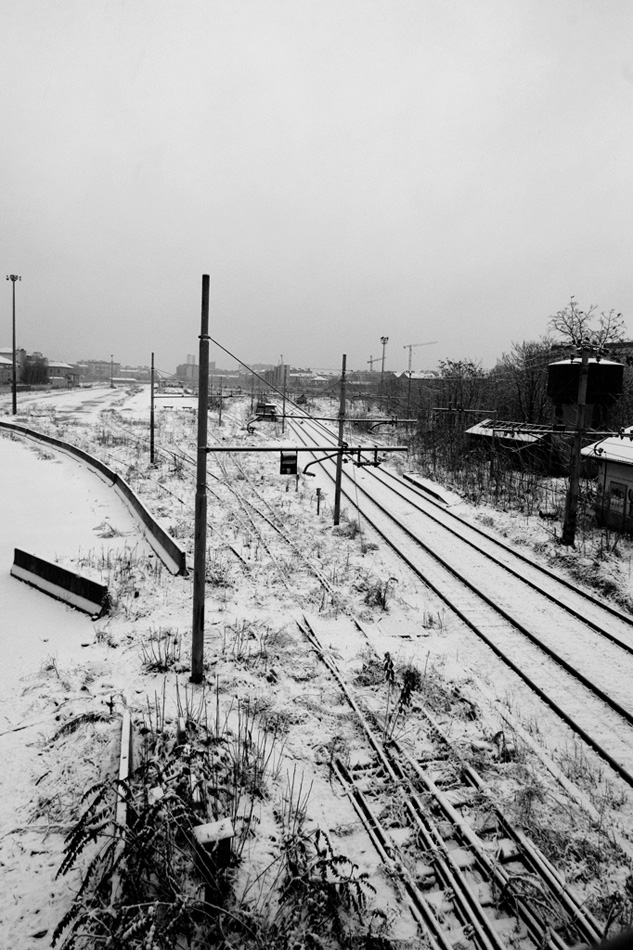Milano, binari della Stazione di Porta Romana