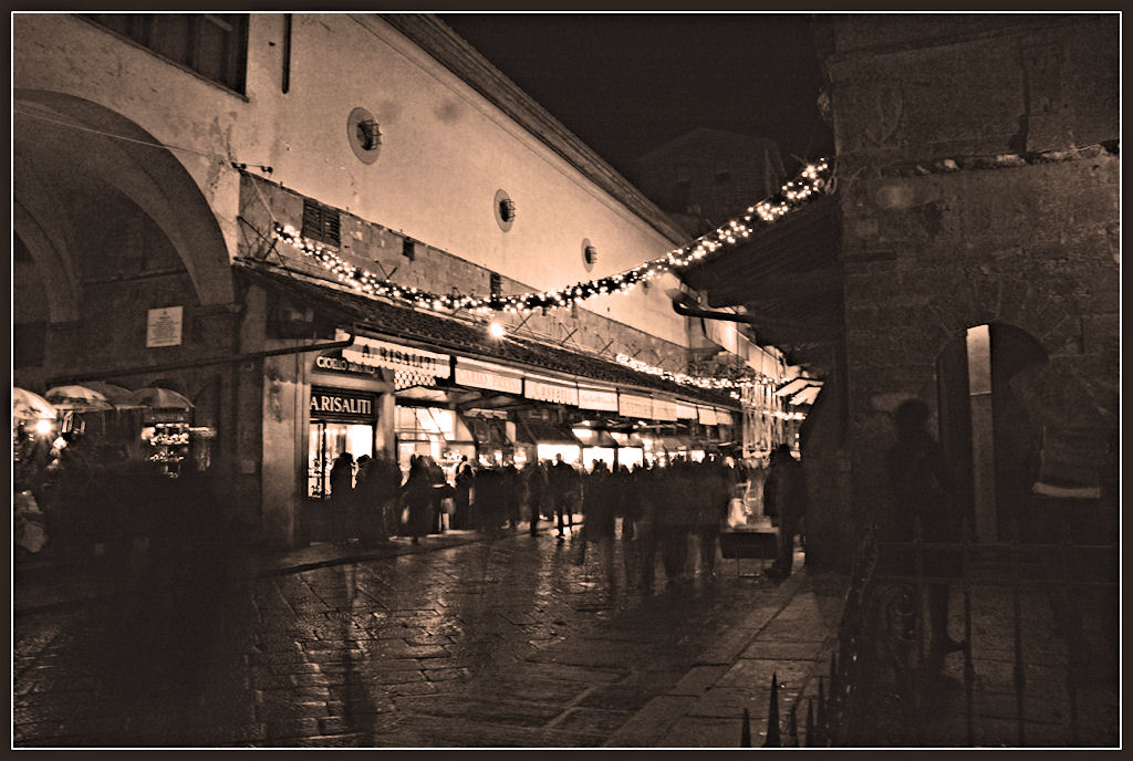 Firenze..Ponte vecchio 1930...