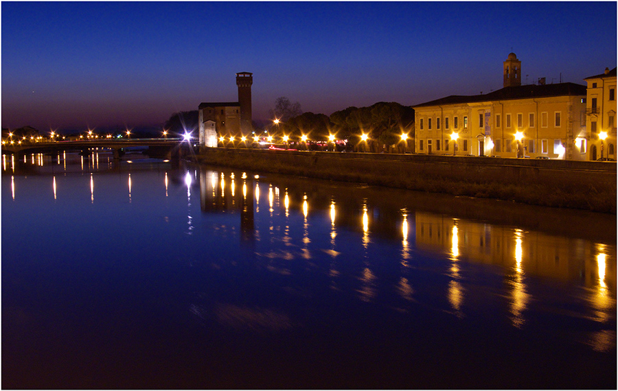Sera d'inverno a Pisa 2