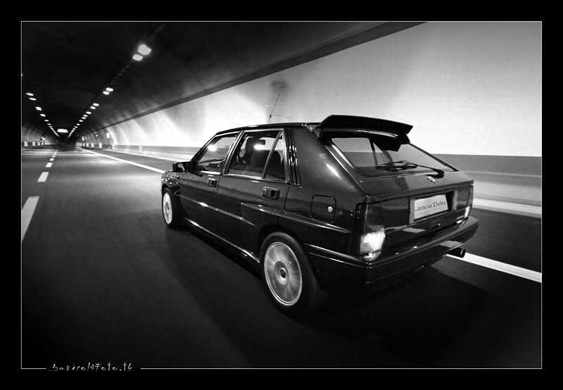 Lancia Delta running gallery  - Bianco e nero