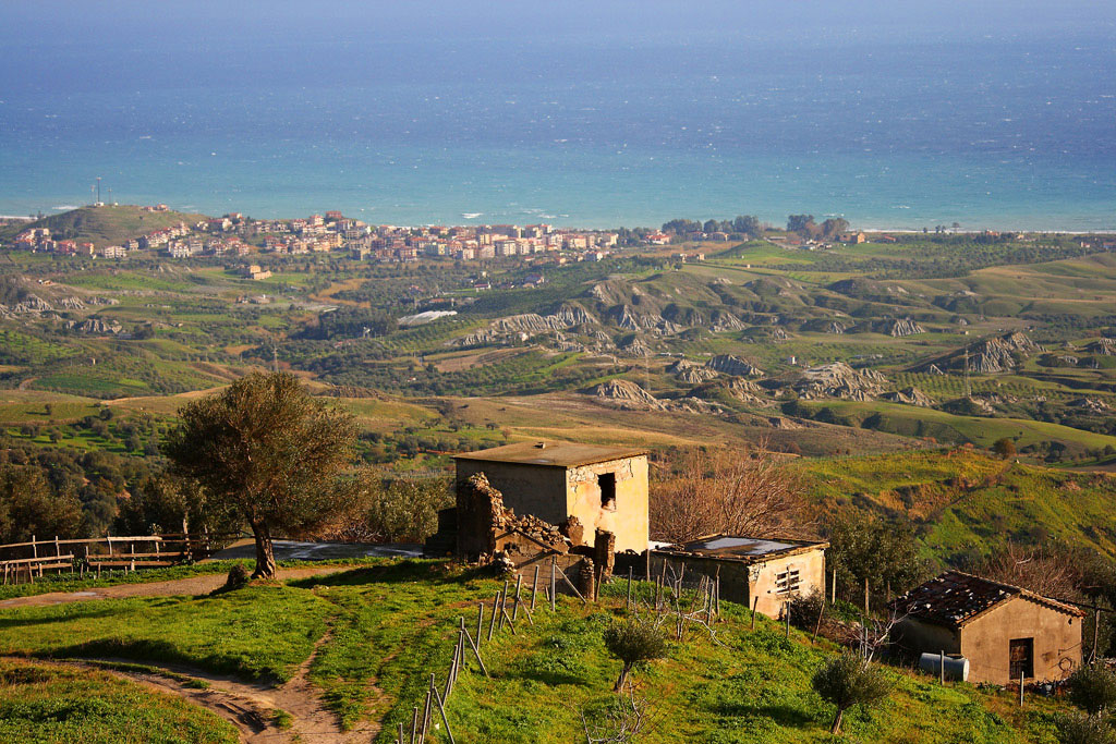 sulle colline calabresi